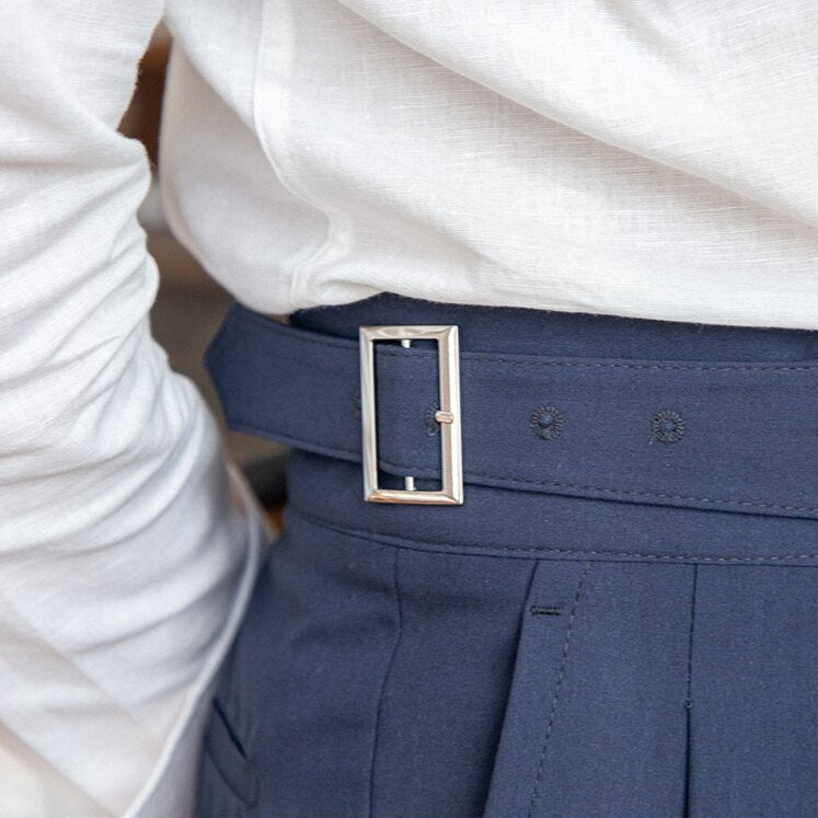 Axel | Pantalon Bărbați Talie Înaltă – Eleganță Clasică și Modernă