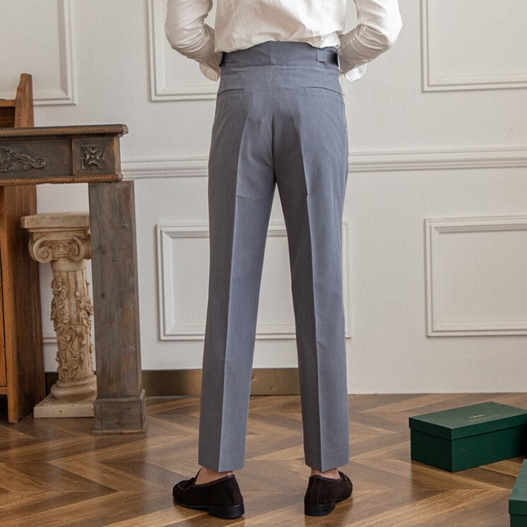 Axel | Pantalon Bărbați Talie Înaltă – Eleganță Clasică și Modernă