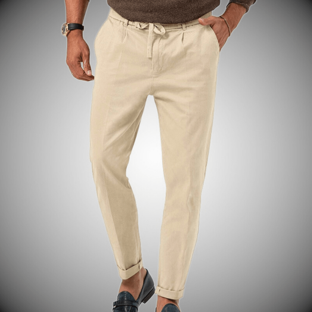 William | Herenbroek met Koord - Veelzijdig, Casual en Trendy