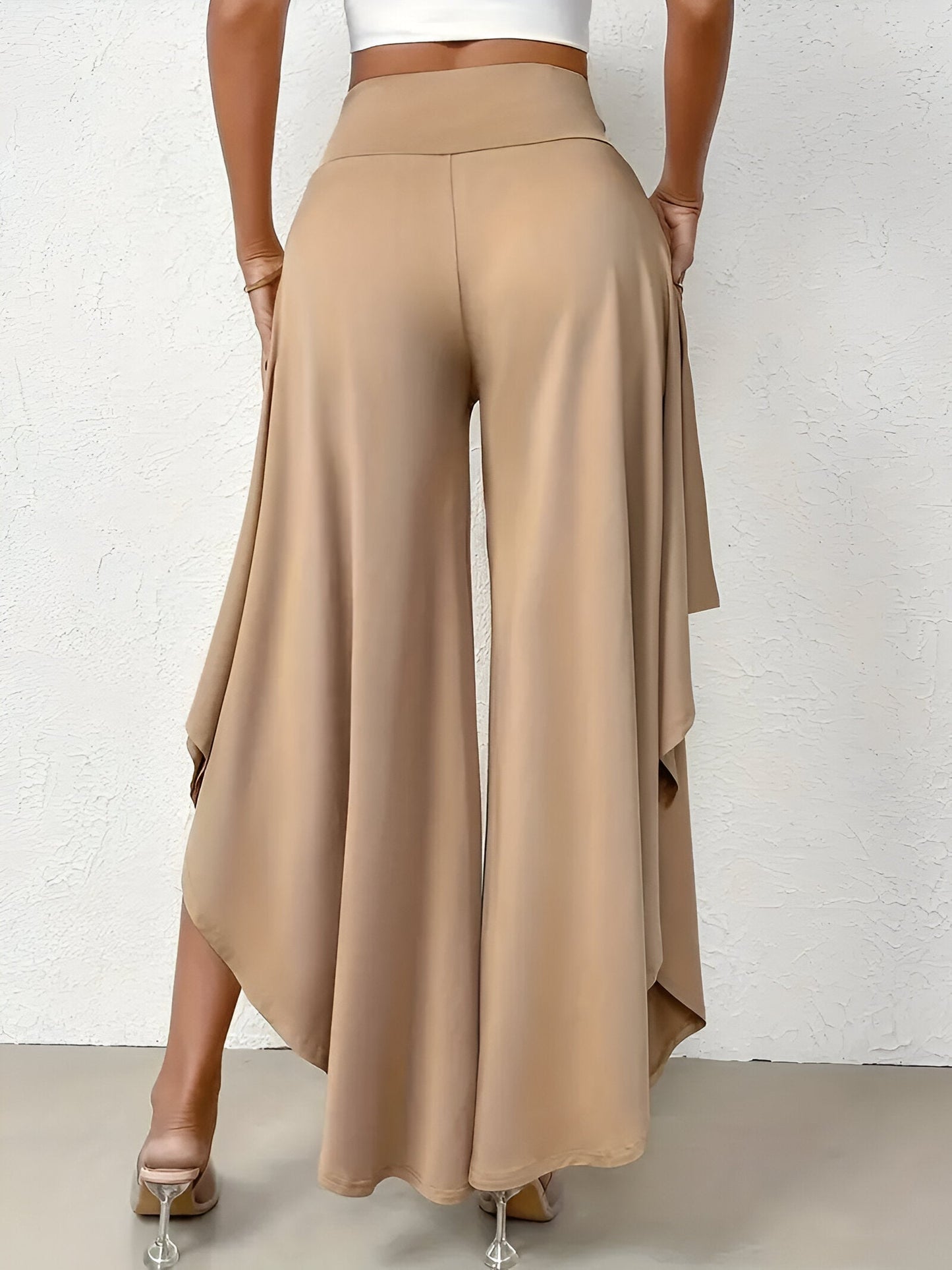 Talia | Pantalon Large À Coupe Originale – Confort Et Style Décontracté