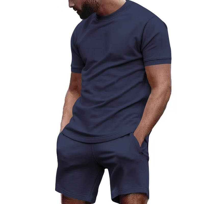 Max | Îmbrăcăminte lejeră pentru bărbați, tricou cu mâneci scurte și pantaloni scurți