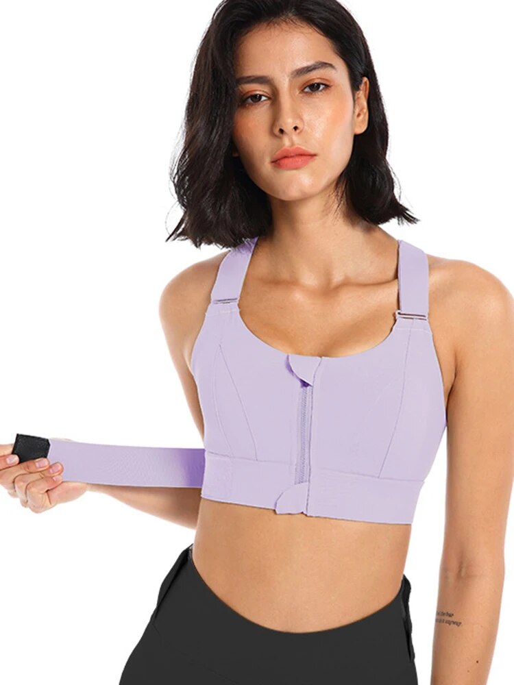 Lucienne | Zip Bra – Enhanced Comfort and Sporty Look