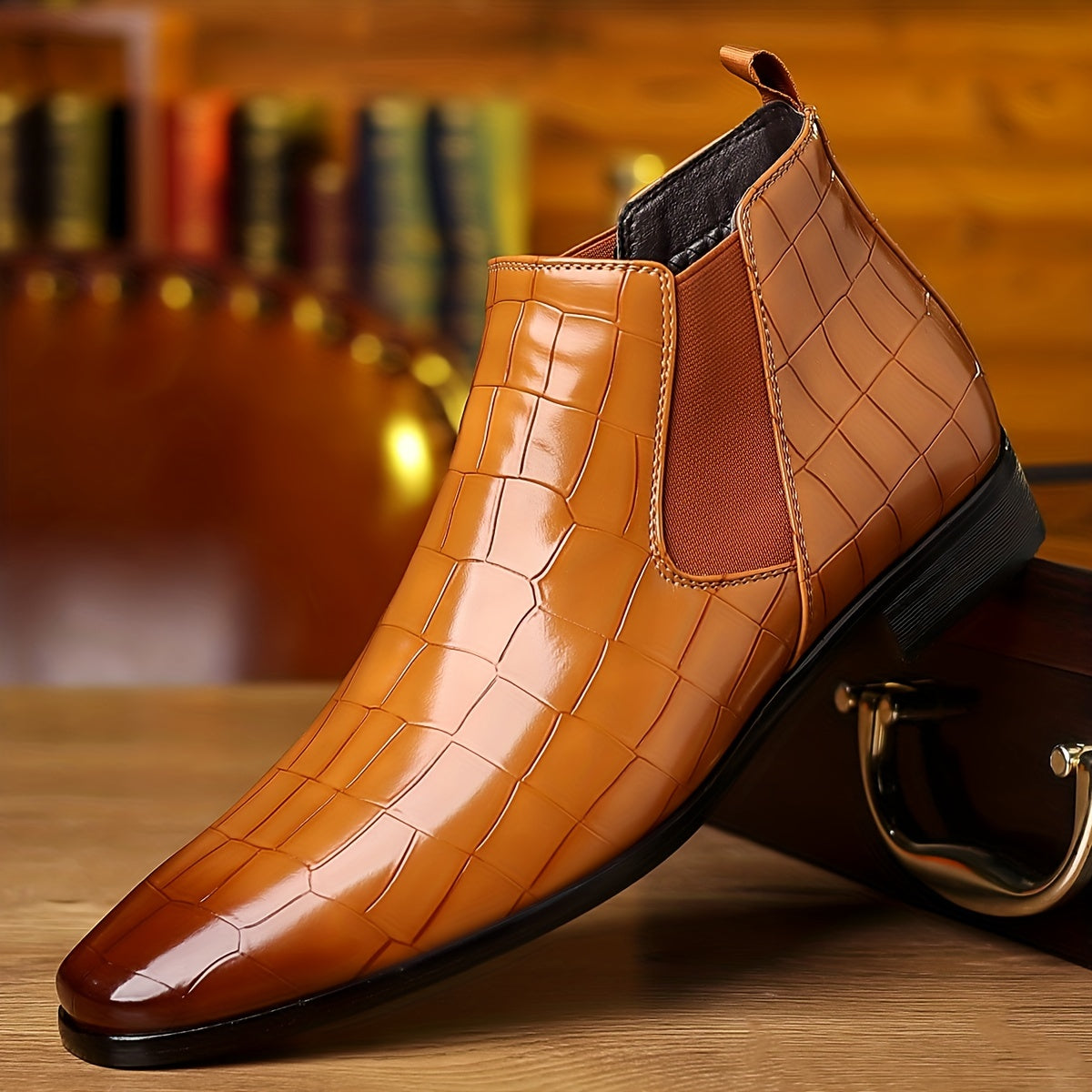 Quentin | Chelsea Boots Uomo – Lusso e Brillantezza