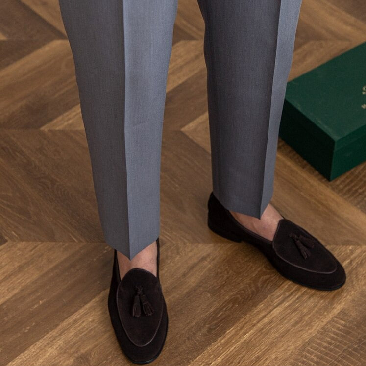 Axel | Pantalon Bărbați Talie Înaltă – Eleganță Clasică și Modernă