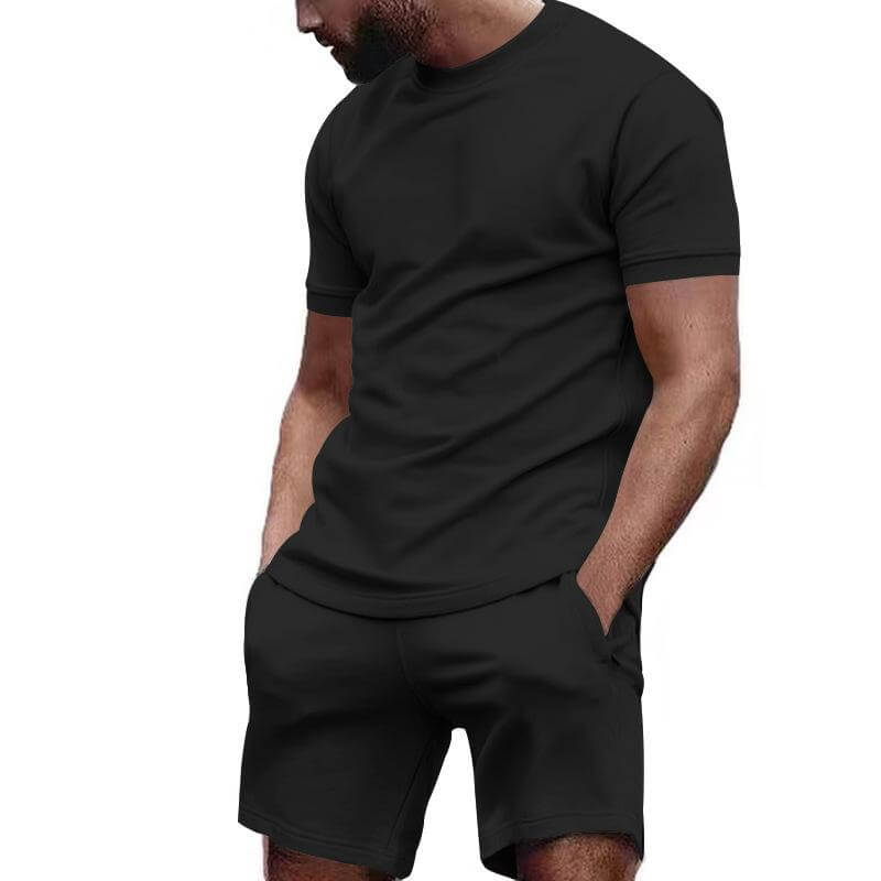 Max | Îmbrăcăminte lejeră pentru bărbați, tricou cu mâneci scurte și pantaloni scurți
