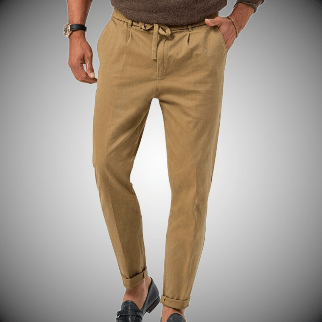 William | Herenbroek met Koord - Veelzijdig, Casual en Trendy