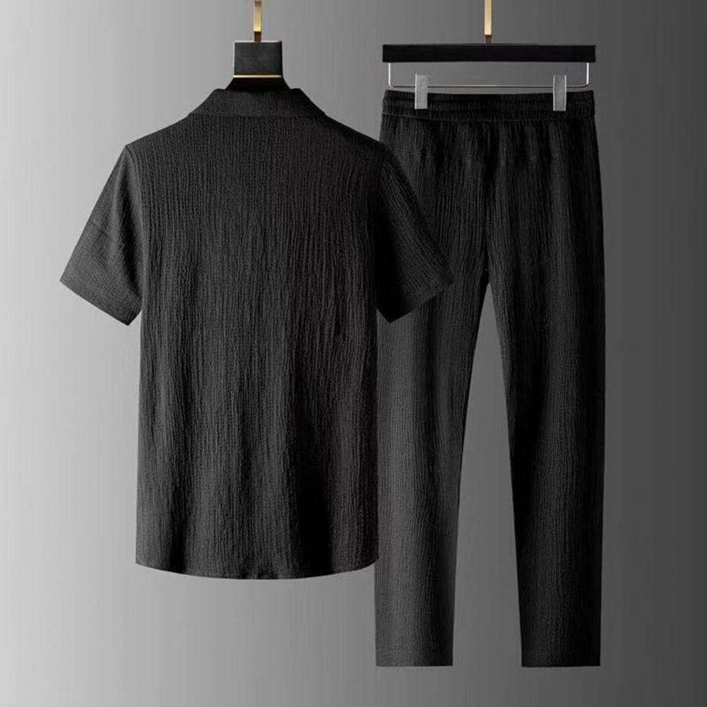 Gérard | Ansamblu Bărbați Elegant din Material Texturat
