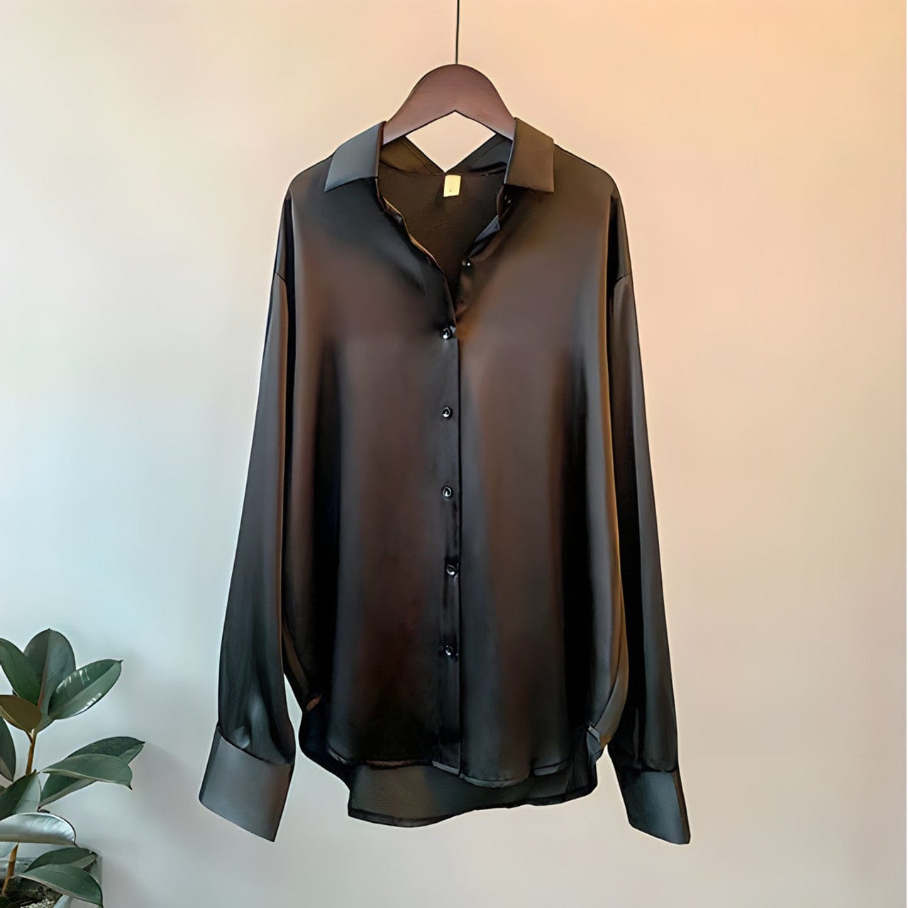Émilie | Chic en veelzijdige blouse – Gestructureerde en moderne silhouette