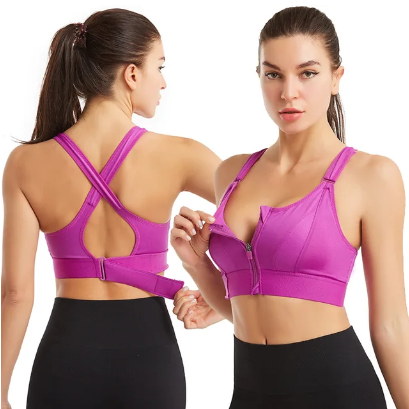 Lucienne | Zip Bra – Enhanced Comfort and Sporty Look