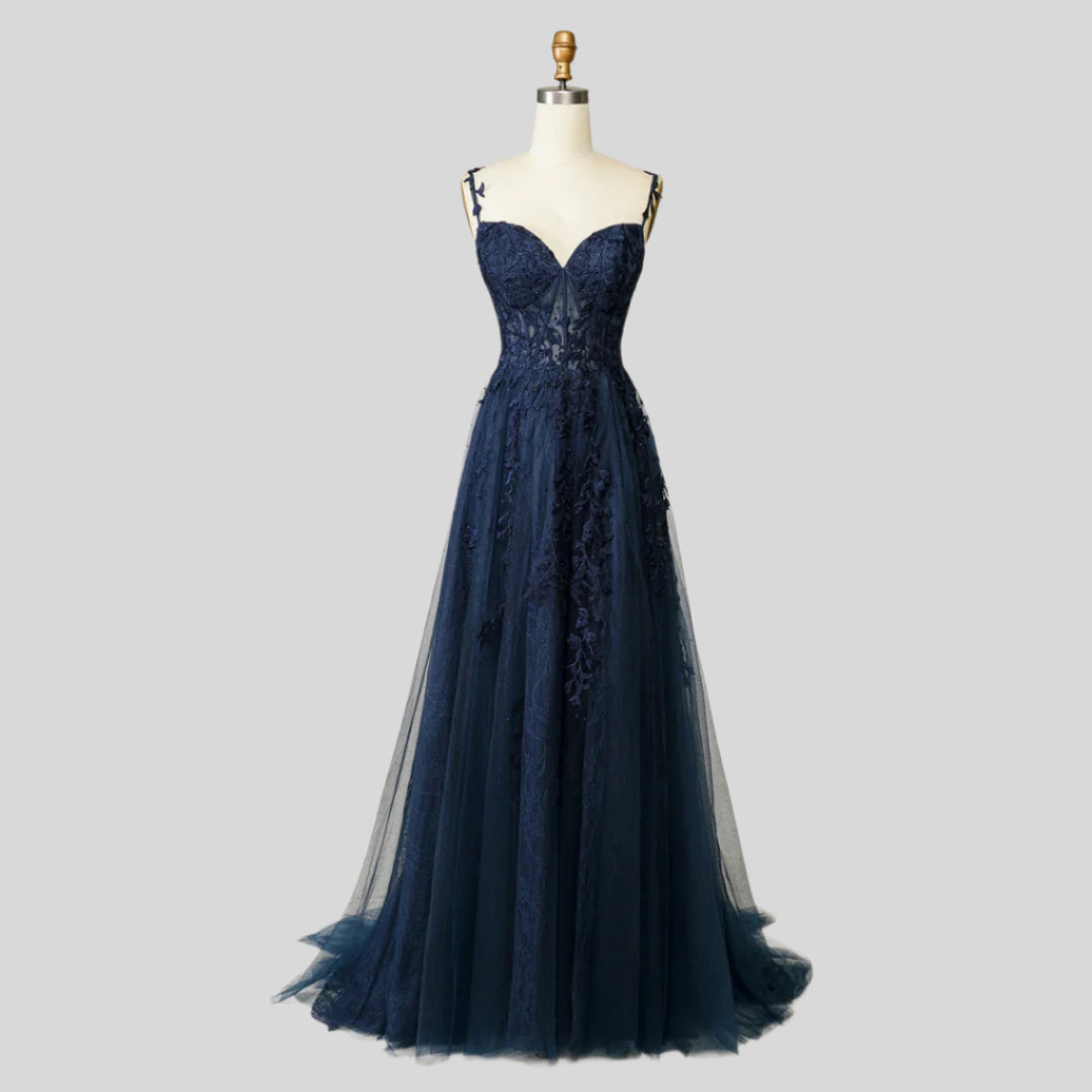 Rita | Hosszú Elegáns Ruha Vállnélküli