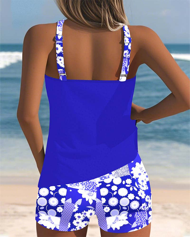 Samira | Ansamblu Plajă Femei - Stil Floral