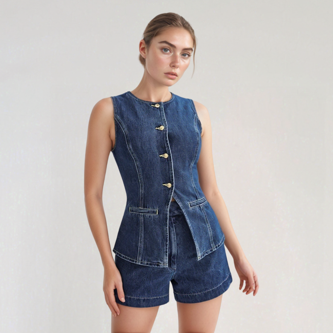 Nathalie | Avslappet sett – Stil 2 deler Trendy og Komfortabel