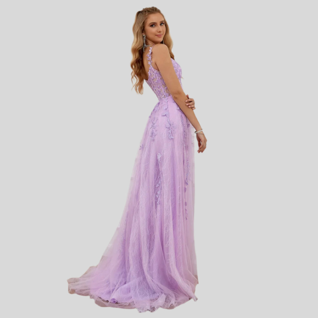 Rita | Hosszú Elegáns Ruha Vállnélküli