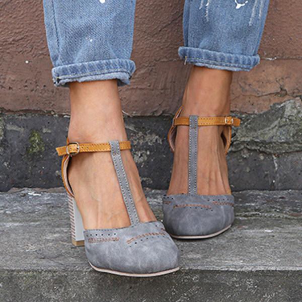 Clara | Sko Med Hæl – Komfort Og Retro Stil 