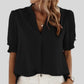 Déborah | Elegant Blouse with Ruffled Sleeves 