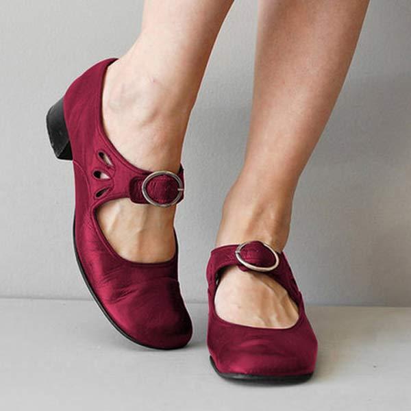Séraphine | Zapatos de Tacón para Mujer – Estilo Retro y Refinado 