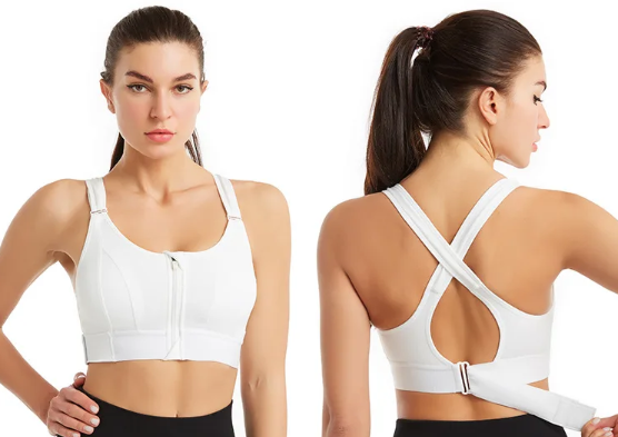 Lucienne | Zip Bra – Enhanced Comfort and Sporty Look 