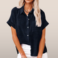 Nolwenn | Blouse Dames Korte Mouwen 