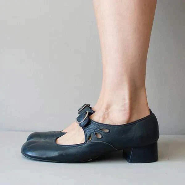Séraphine | Zapatos de Tacón para Mujer – Estilo Retro y Refinado 
