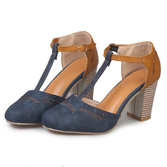 Clara | Zapatos De Tacón – Confort Y Estilo Retro 