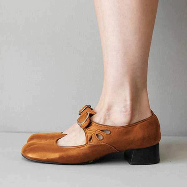 Séraphine | Zapatos de Tacón para Mujer – Estilo Retro y Refinado 