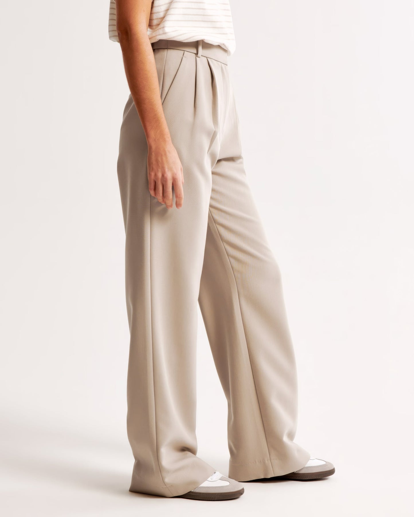 Elegante en comfortabele hoge taille broek 