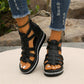 India | Sandalias de Plataforma – Elegancia y Detalle Brillante 