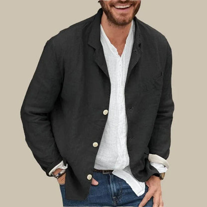 Malik | Let blazer til mænd, afslappet chic stil 
