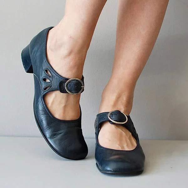 Séraphine | Zapatos de Tacón para Mujer – Estilo Retro y Refinado 