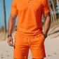 Charlie | Conjunto de Polo y Pantalón Corto para Hombre Confortable y Estiloso 