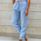 Sandra | Pantalón Descontracturado Mujer – Confort y Estilo Estival 