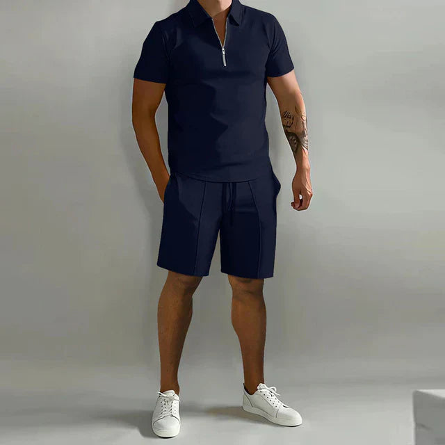 Brayan | Insieme Polo e Pantaloni Corti Uomo 