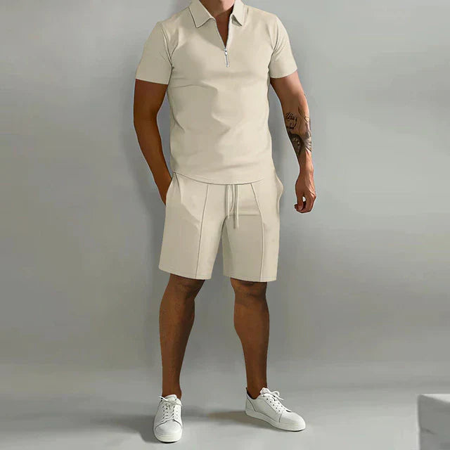Brayan | Insieme Polo e Pantaloni Corti Uomo 