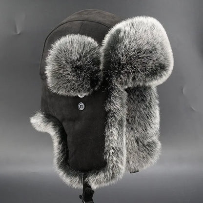 Calore chic: berretto da uomo Ushanka