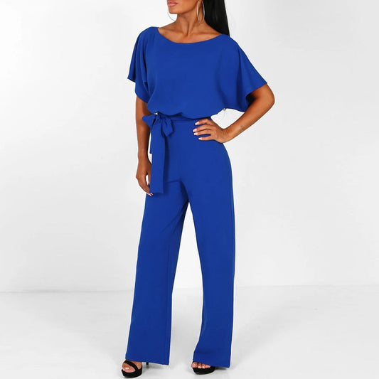 Wit | Dames Jumpsuit – Elegantie en Trendy Stijl 