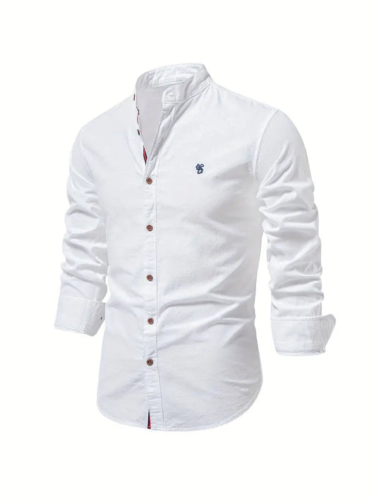 Clément | Camicia Delicata – Taglio Allungato e Dettagli Bottone 