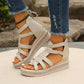India | Sandalias de Plataforma – Elegancia y Detalle Brillante 