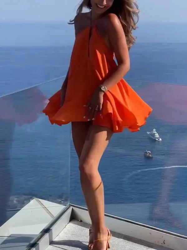 Josiane | Robe Dos Nu Fluide – Parfaite Pour Briller Cet Été