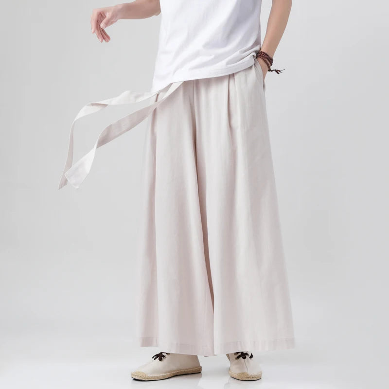 Lucien | Bred Byxa Japansk Inspiration 