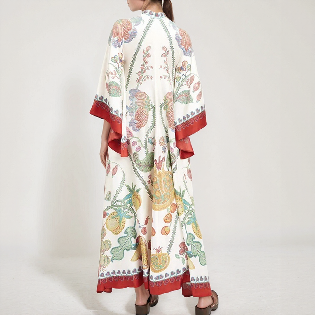 Djamila | Maxi Kaftan Bohém Ruha – Lazán Elegáns és Légies 