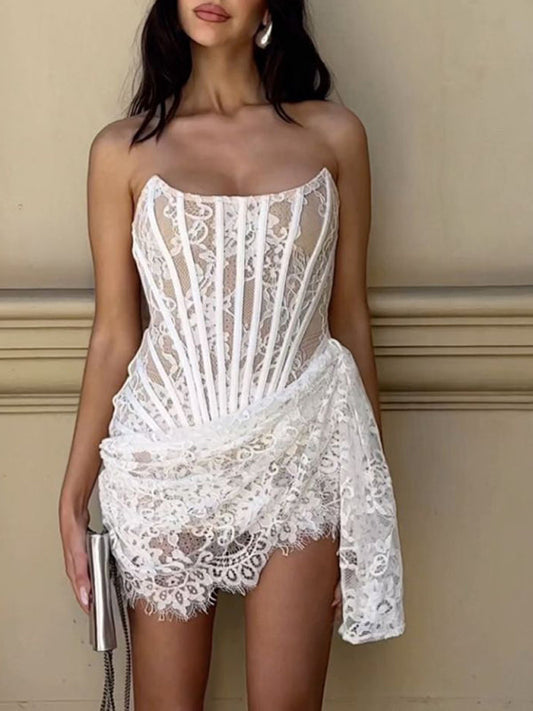 Solange | Rochie Corset Ajustată Fără Mâneci – Charismă Naturală 