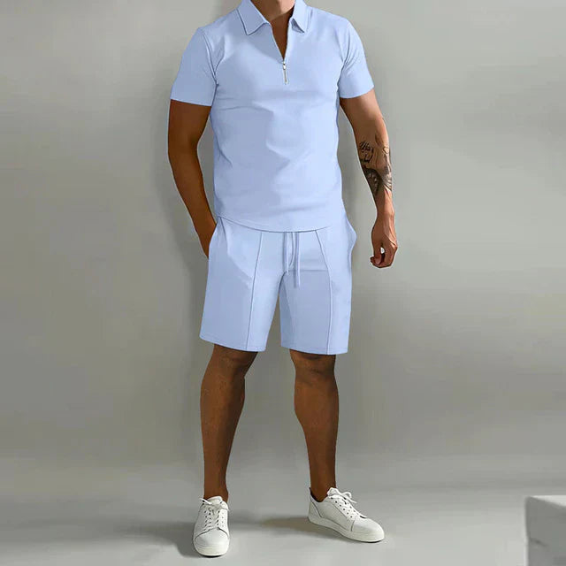 Brayan | Insieme Polo e Pantaloni Corti Uomo 