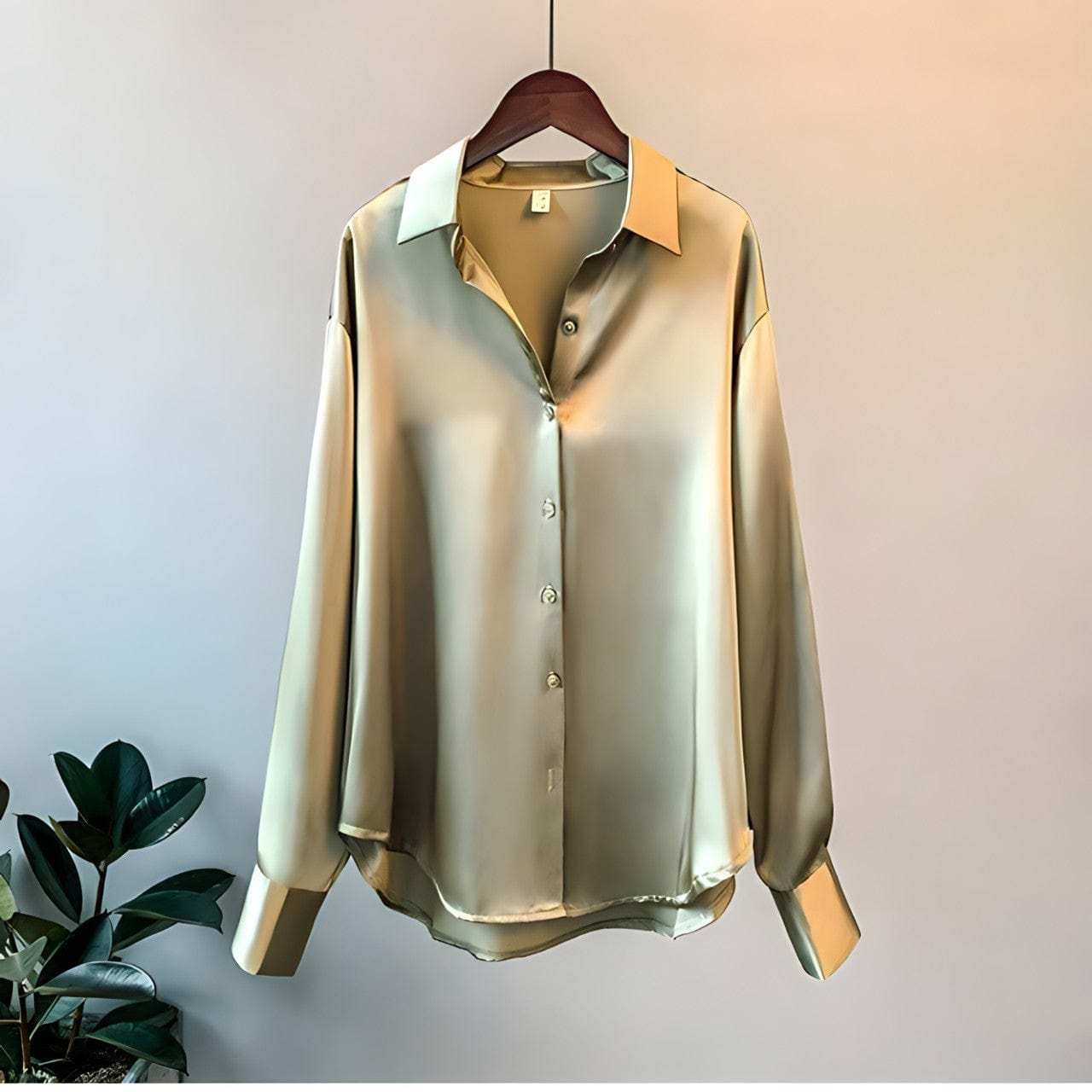 Émilie | Chic en veelzijdige blouse – Gestructureerde en moderne silhouette 