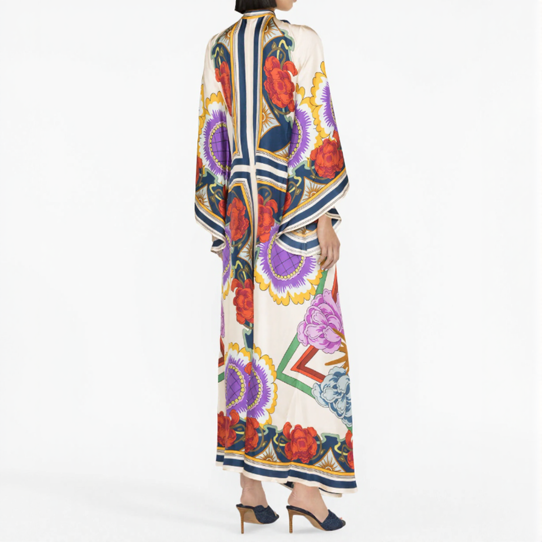 Djamila | Maxi Kaftan Bohém Ruha – Lazán Elegáns és Légies 