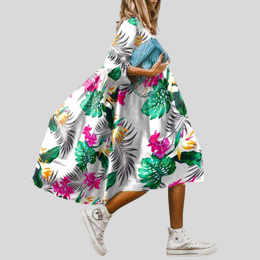 Magdalena | Boheeminen Kukallinen Mekko Naisille 