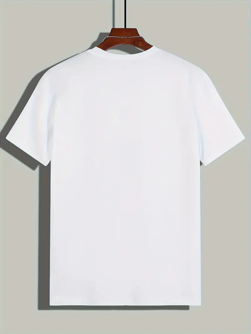 Ewen | Camiseta Ajustada de Cuello Redondo de Manga Corta 