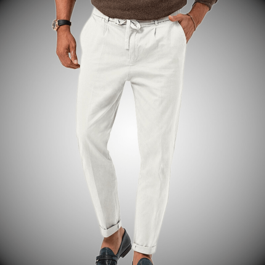 William | Herenbroek met Koord - Veelzijdig, Casual en Trendy 