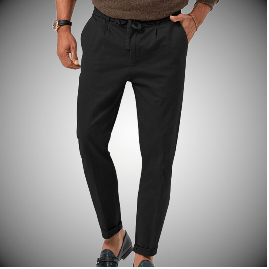 William | Herenbroek met Koord - Veelzijdig, Casual en Trendy 