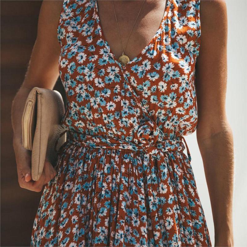 Kenzaa | Abito Lungo Bohemien – Silhouette Snella e Relax Assicurato 