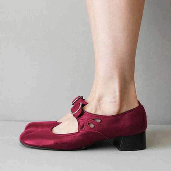 Séraphine | Zapatos de Tacón para Mujer – Estilo Retro y Refinado 